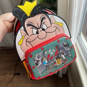 Loungefly Disney Villains Backpack Queen of Hearts